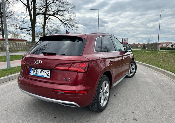 Audi Q5 cena 120000 przebieg: 106000, rok produkcji 2018 z Kętrzyn małe 46